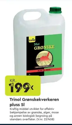 Mekk TRINOL Grønskekverkeren pluss tilbud