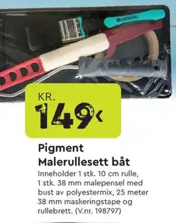Mekk PIGMET Malerullesett båt tilbud