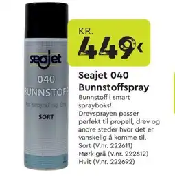Mekk SEAJET 040 Bunnstoffspray tilbud