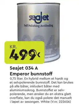 Mekk SEAJET 034 A Emperor bunnstoff tilbud