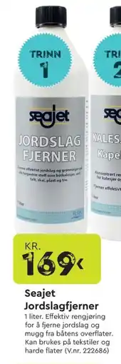 Mekk SEAJET Jordslagfjerner tilbud