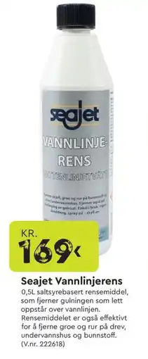Mekk SEAJET Vannlinjerens tilbud