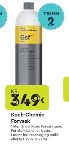 Mekk Koch-chemie forvask tilbud