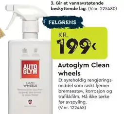 Mekk AUTOGLYM Clean wheels tilbud