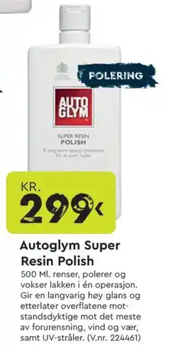 Mekk AUTOGLYM Super resin polish tilbud