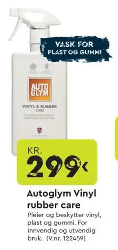 Mekk AUTOGLYM Vinyl rubber care tilbud