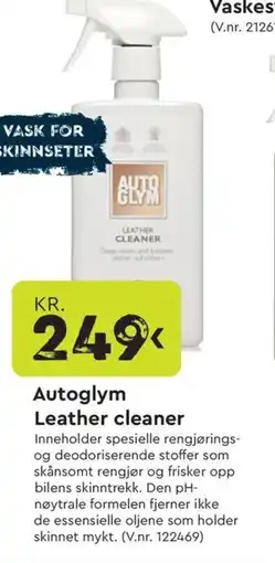Mekk AUTOGLYM Leather cleaner tilbud