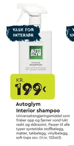 Mekk AUTOGLYM Interior shampoo tilbud