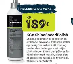 Mekk KCX Shinespeedpolish tilbud
