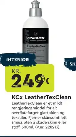 Mekk KCX Leathertexclean tilbud