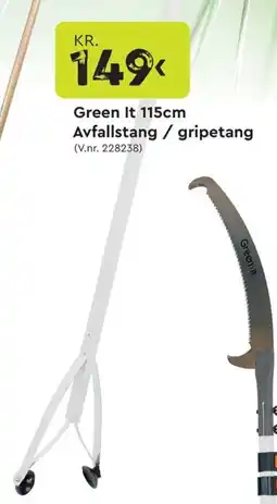 Mekk Green it avfallstang gripetang tilbud