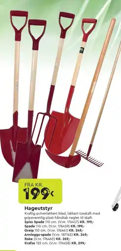 Mekk Hageutstyr tilbud