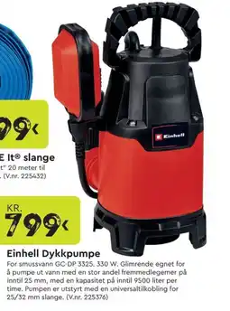 Mekk EINHELL Dykkpumpe tilbud