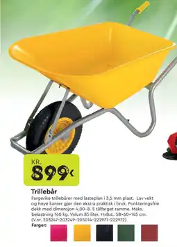 Mekk Trillebår tilbud
