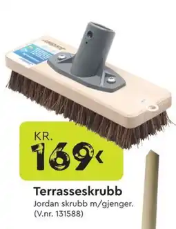Mekk Terrasseskrubb tilbud