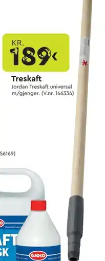 Mekk Treskaft tilbud