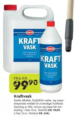 Mekk Kraftvask tilbud