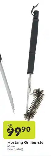 Mekk Mustang grillbørste tilbud