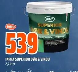 Coop Obs Infra superior dør & vindu tilbud
