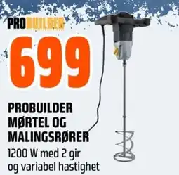 Coop Obs Probuilder mørtel og malingsrører tilbud