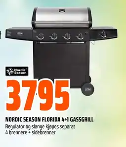 Coop Obs Nordic season florida 4+1 gassgrill tilbud
