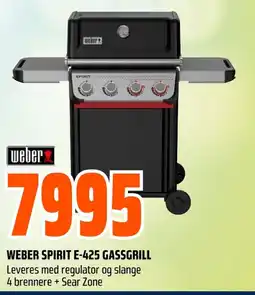 Coop Obs Weber spirit e-425 gassgrill tilbud