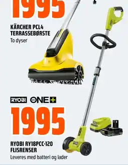 Coop Obs Ryobi one + ryobi ry18pcc-120 flisrenser tilbud
