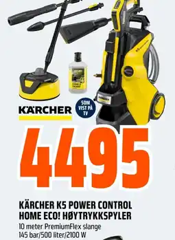 Coop Obs Kärcher k5 power control home eco! høytrykkspyler tilbud