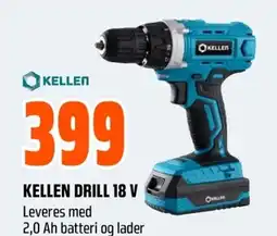 Coop Obs Kellen drill 18 v tilbud