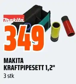 Coop Obs Makita kraftpipesett 1,2" tilbud