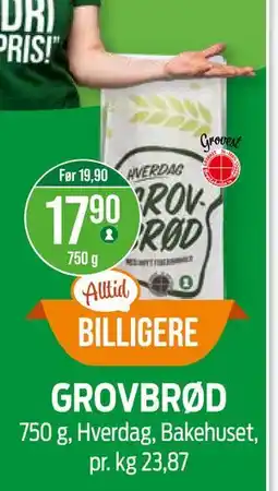 Kiwi GROVBRØD tilbud