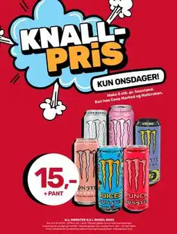 Matkroken ALL MONSTER 0,5 L SINGEL BOKS tilbud
