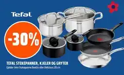 Coop Obs TEFAL STEKEPANNER, KJELER OG GRYTER tilbud