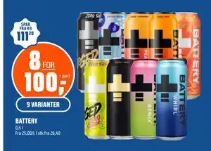 Coop Obs BATTERY tilbud