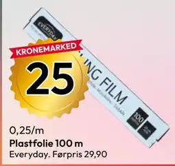 Gigaboks Plastfolie 100 m tilbud