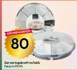 Gigaboks Serveringsbrett m/lokk tilbud