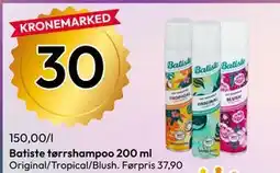 Gigaboks Batiste tørrshampoo 200 ml tilbud