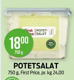 Kiwi POTETSALAT tilbud