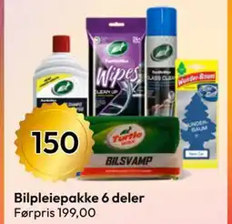 Gigaboks Bilpleiepakke 6 deler tilbud