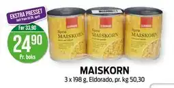 Kiwi MAISKORN tilbud