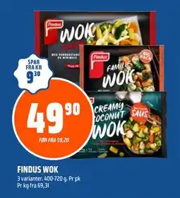 Coop Obs FINDUS WOK tilbud