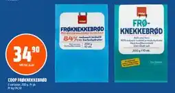 Coop Obs COOP FRØKNEKKEBRØD tilbud