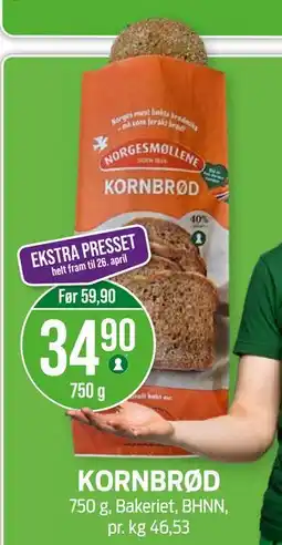 Kiwi KORNBRØD tilbud