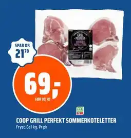 Coop Obs COOP GRILL PERFEKT SOMMERKOTELETTER tilbud
