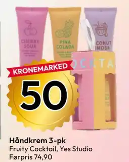 Gigaboks Håndkrem 3-pk tilbud