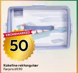 Gigaboks Kaketine rektangulær tilbud