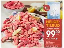 Coop Mega POLAR REKER tilbud