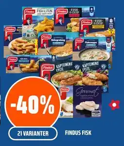 Coop Obs FINDUS FISK tilbud