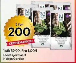 Gigaboks Plantejord 40 l tilbud