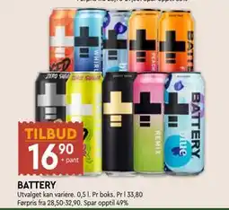Coop Mega BATTERY tilbud